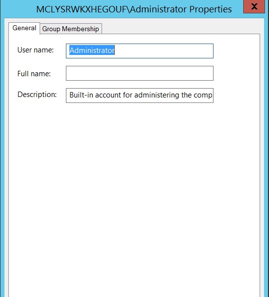 Nhập username muốn thay đổi
